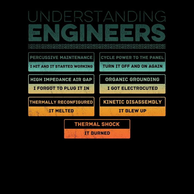 Comprendre les ingénieurs - Fun Sarcastic Engineer