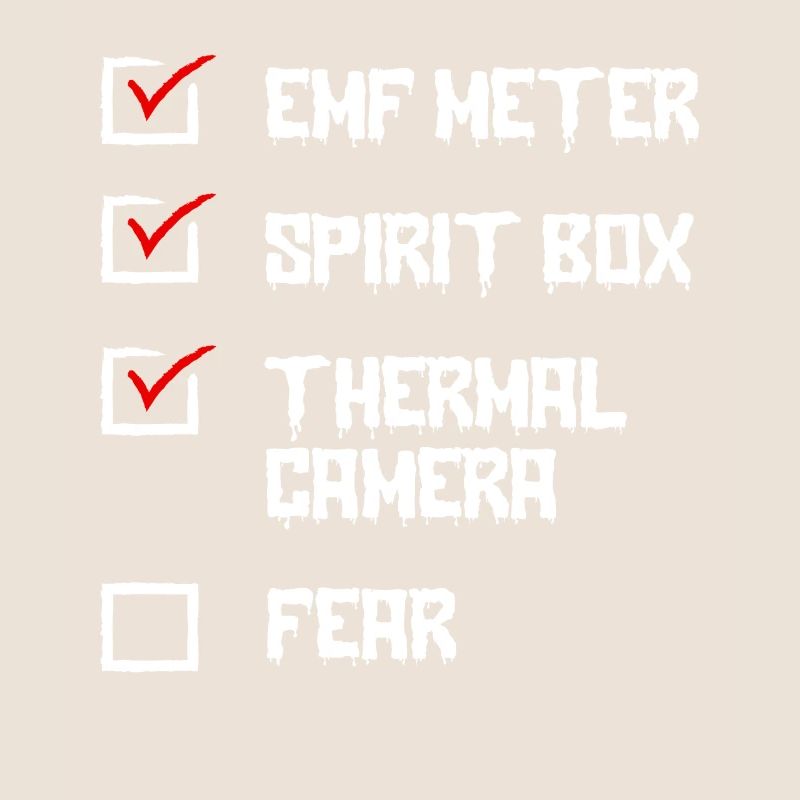 Ghost Hunter, EMF meter, thermal camera