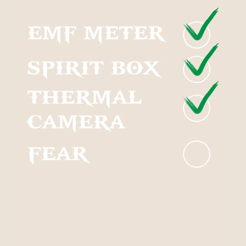 Ghost Hunter, EMF meter, thermal camera