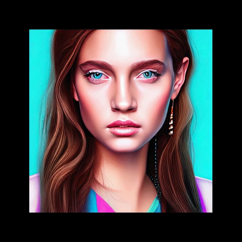 Retrowave Synthwave 80s Character Design