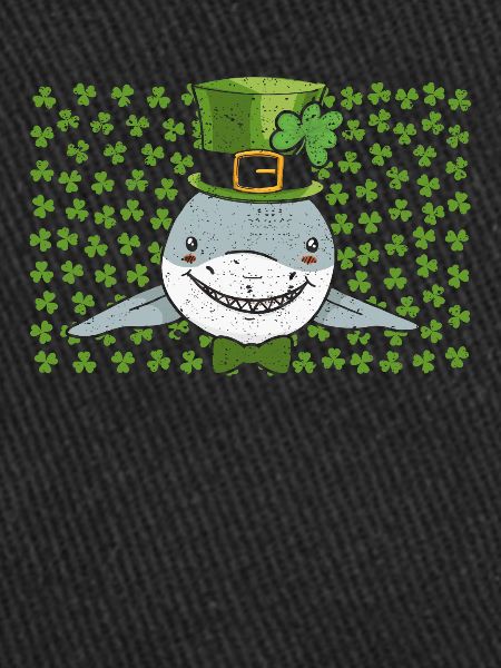Poisson lutin requin trèfle Saint-Patrick