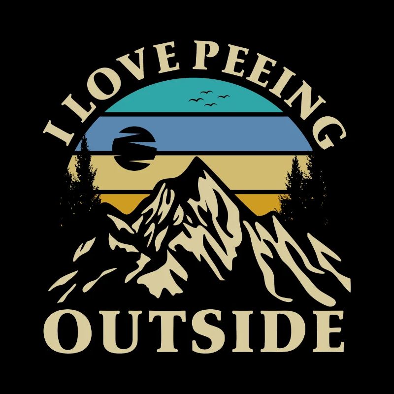 I Love peeing outside