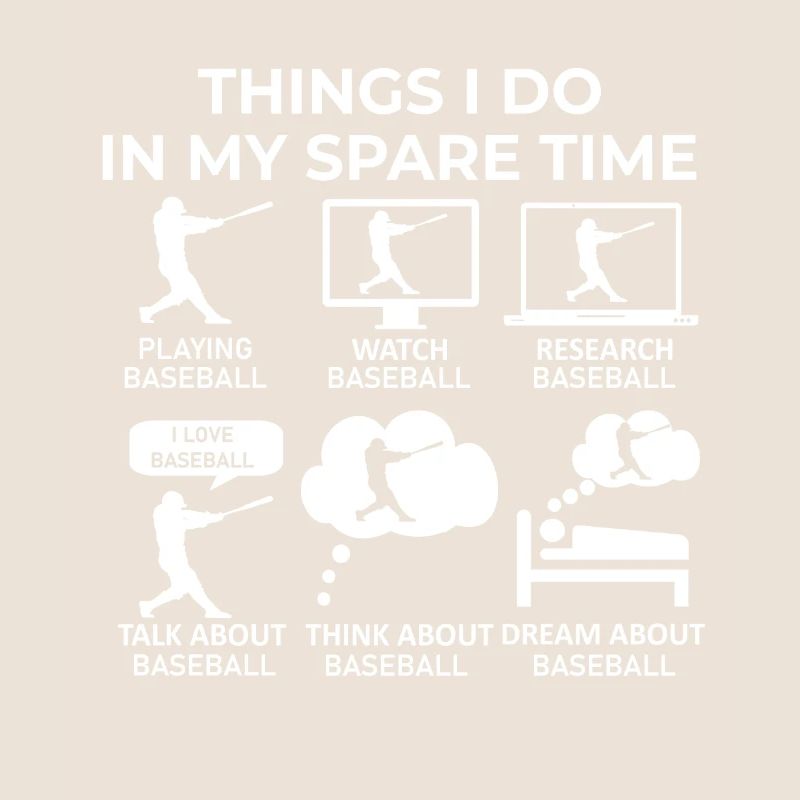 Ce que je fais pendant mon temps libre - Baseball