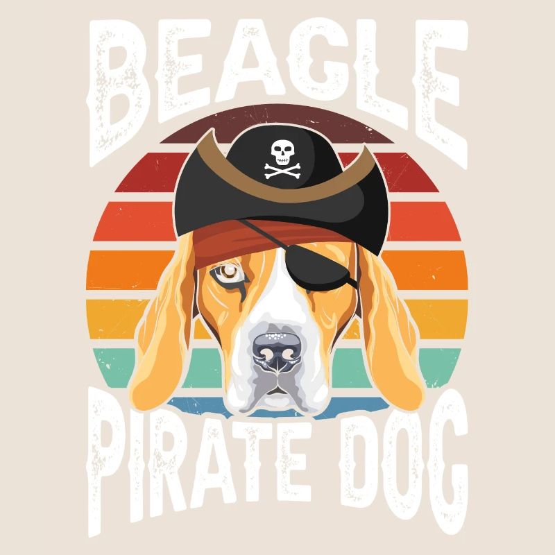 Chien pirate Beagle