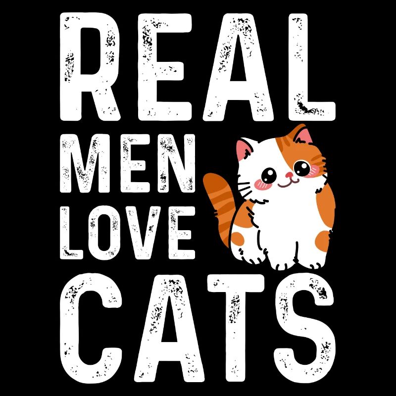 Les vrais hommes aiment les chats