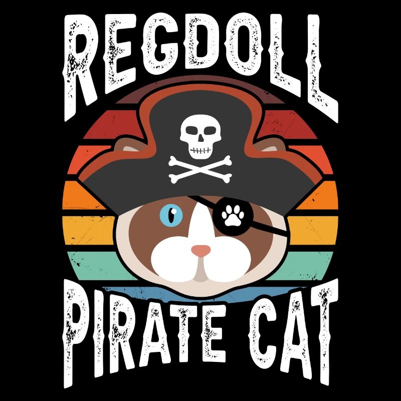 Regdoll pirate cat