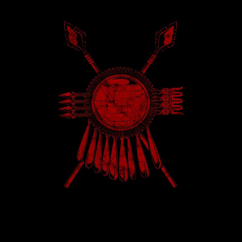 Bouclier et lance - Aztec Warriors