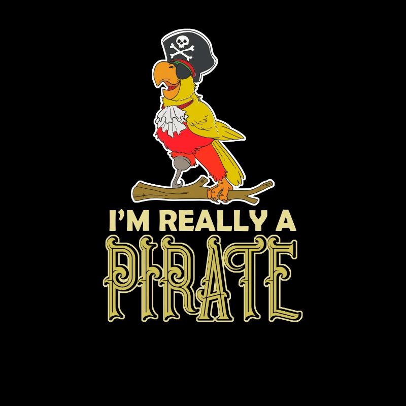 Segeln Ich bin wirklich ein Pirat Amputiertes Bein