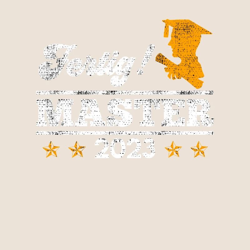 Ich bin fertig Studium 2023 Master Abschluss