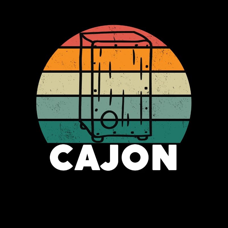 Cajon Box Drum Instrument Peruvian Cajon
