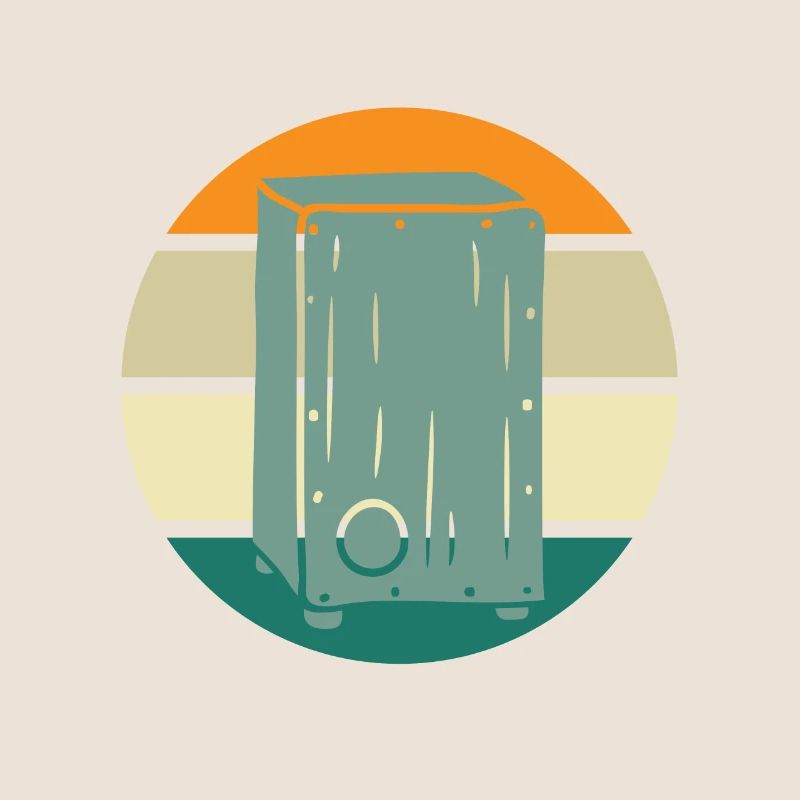 Cajon Box Drum Instrument Peruvian Cajon