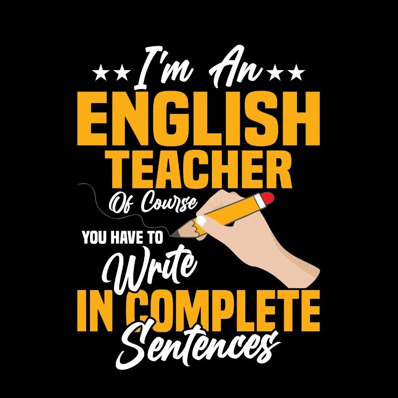 Je suis un professeur d’anglais Langue grammaticale