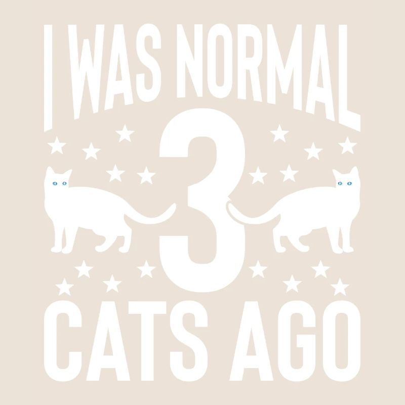 J’étais normal devant 3 chats