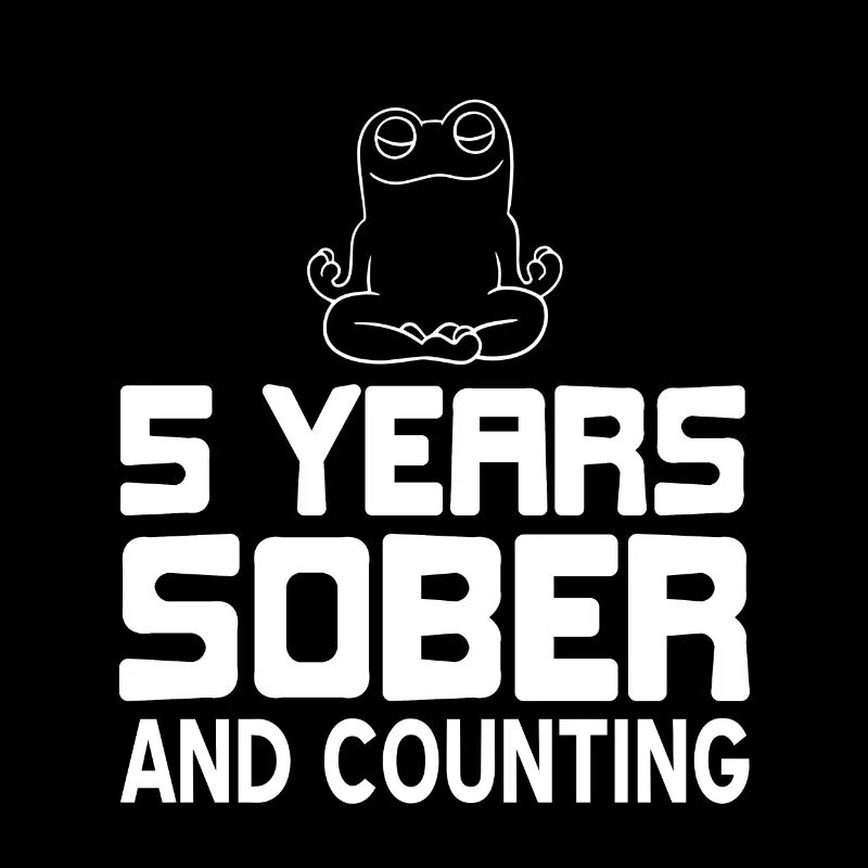 T-shirt 5 ans Sobre Rétro Sobriety