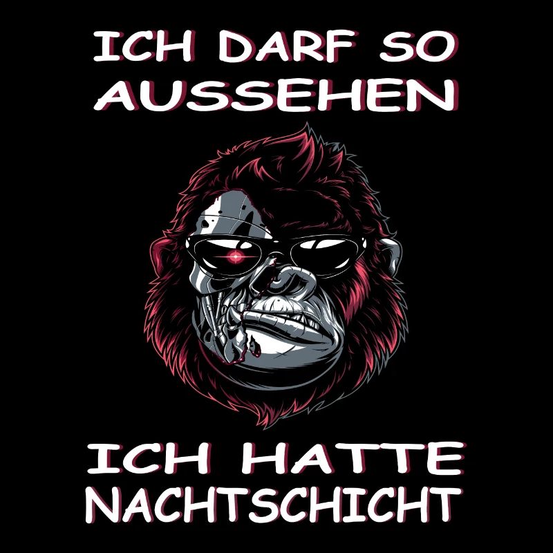 Nachtschicht deutsch Gorilla