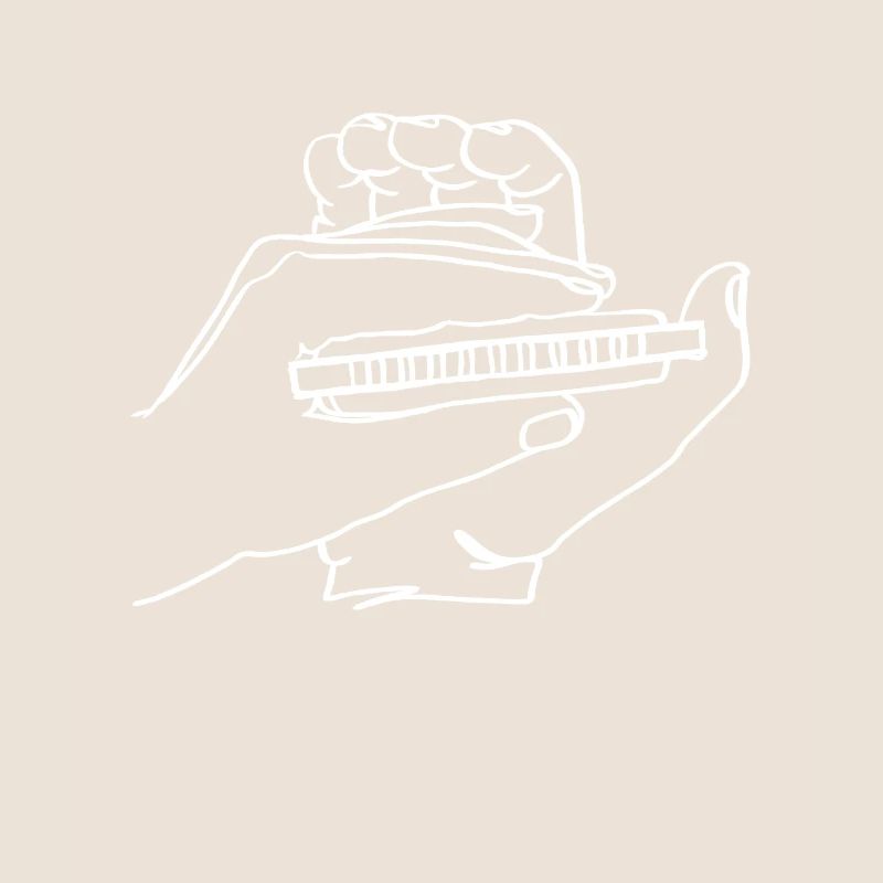 Harmonica Oneline Art - Joueur d’harmonica