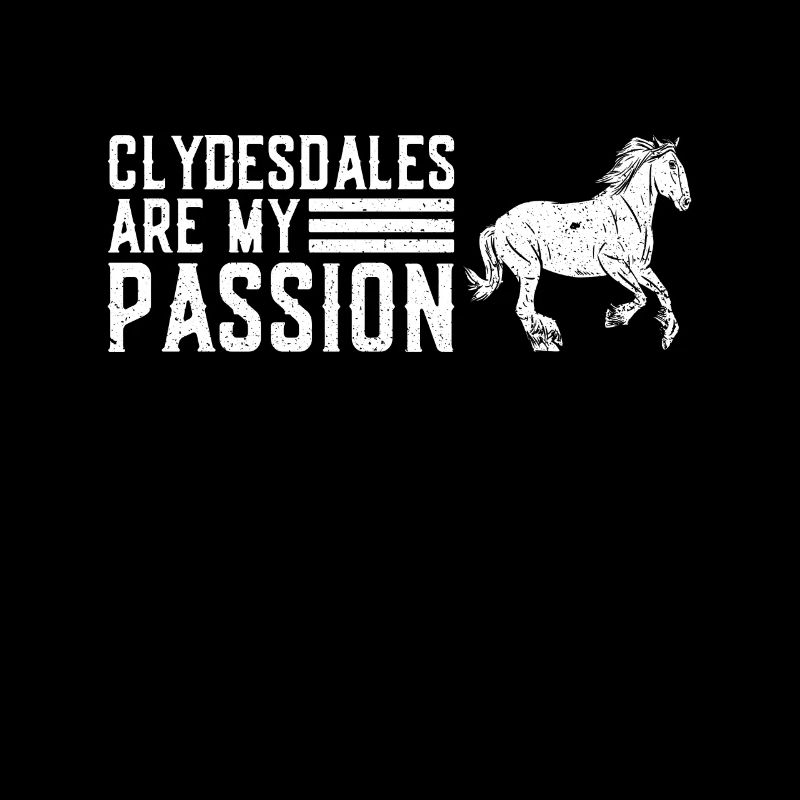 Clydesdale Pferd