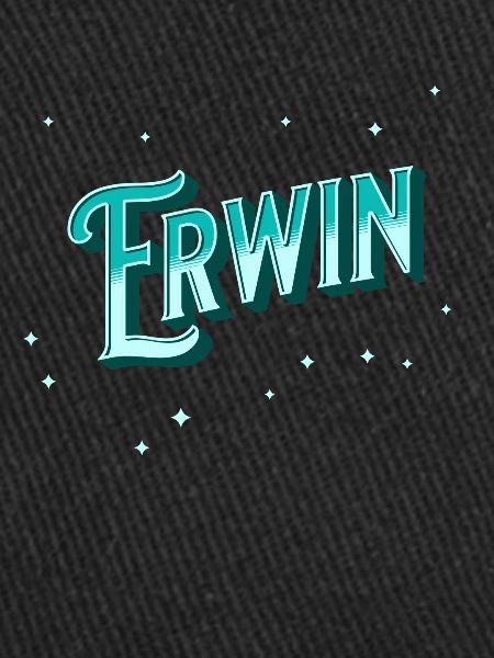 Erwin name personalized