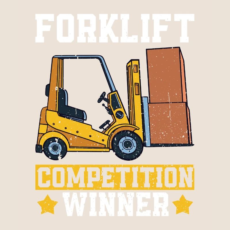 Forklift driver