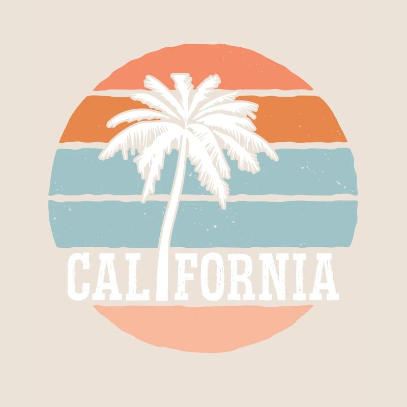 California Summer Sun Palm Beach Water