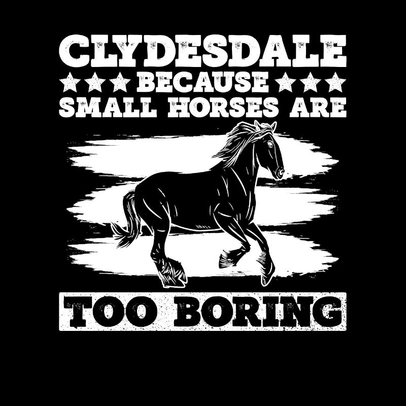 Clydesdale Pferd
