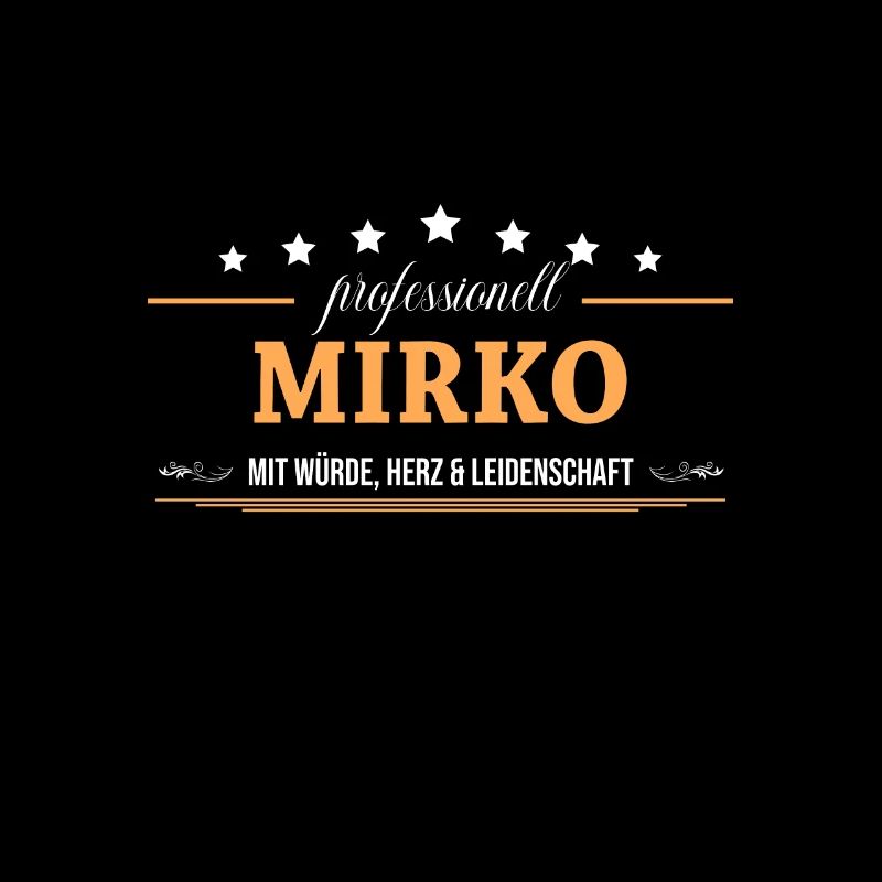 Nom professionnel Mirko Prénom