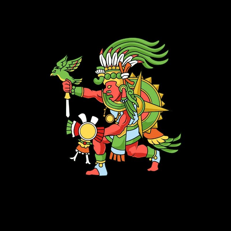 Dieu aztèque du soleil - Tonatiuh