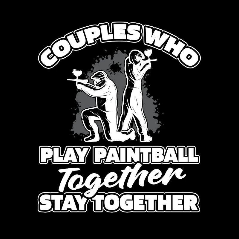 Paintball Couple