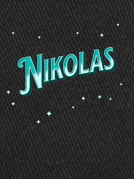 Nikola's name personalized