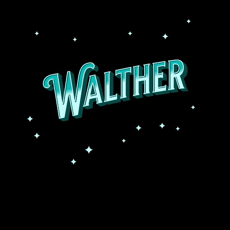 Walther name personalized