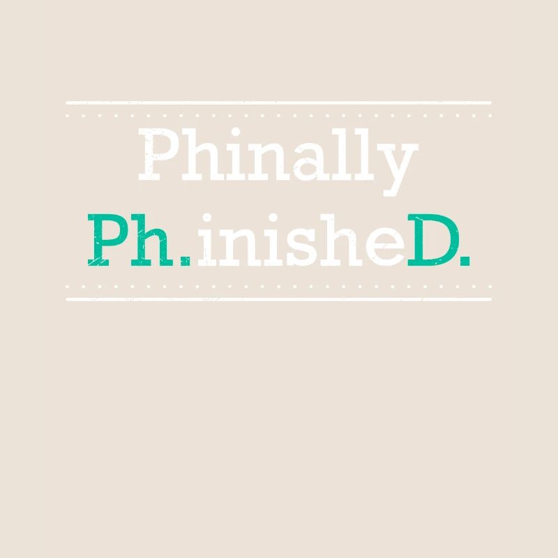 Phinally Phinished a finalement terminé son doctorat
