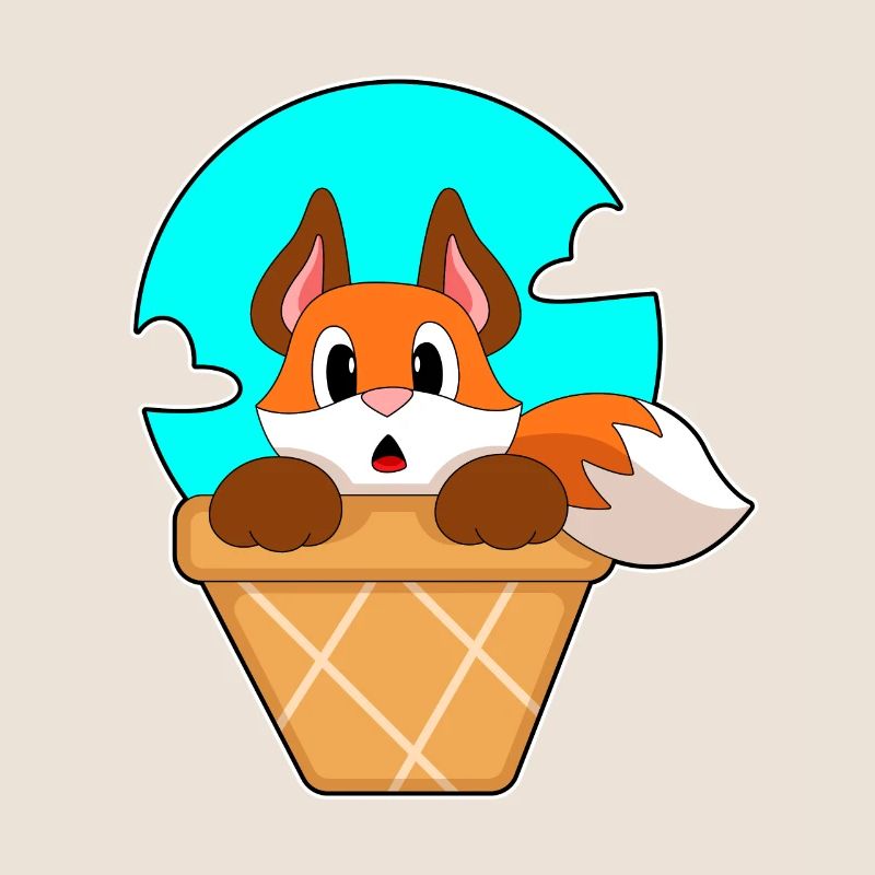 Cône de glace Fuchs