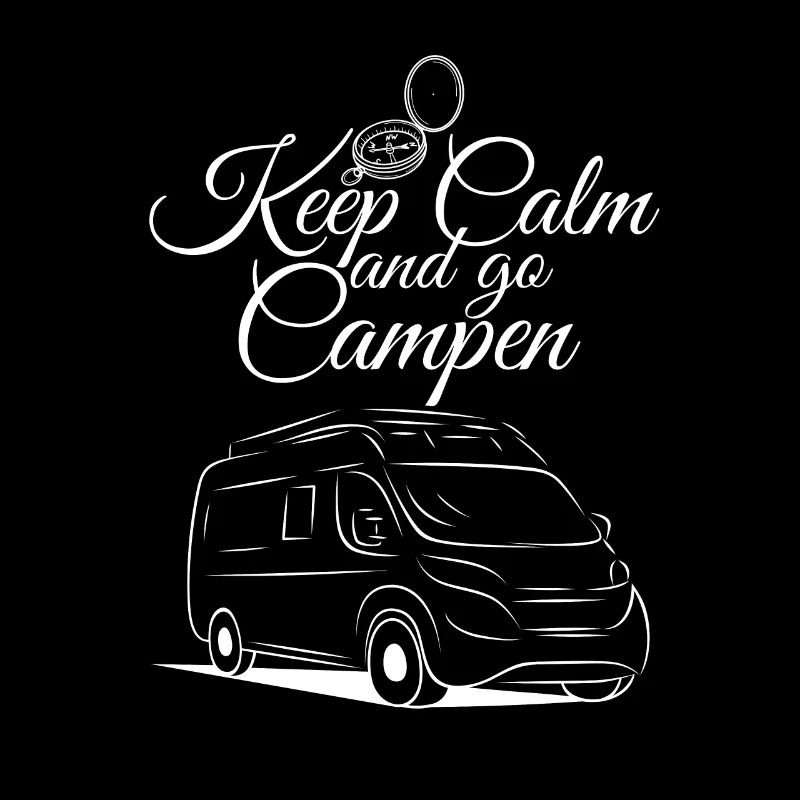 Camping vans Motorhome Saying-Keep Calm and