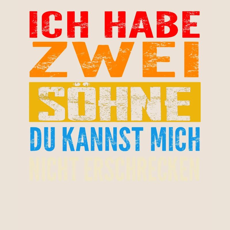 Papa 2 Söhne Söhne Geschenk