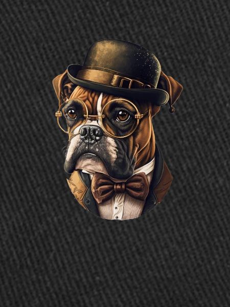 Dog Boxer Dog Motif