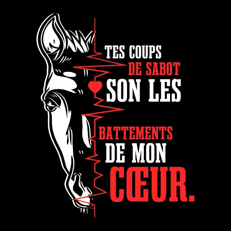 Cœur battant cheval