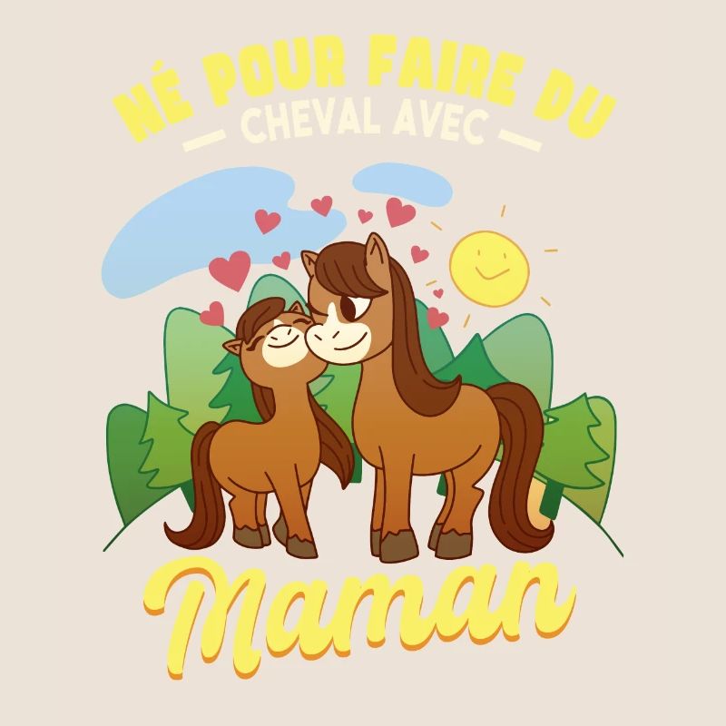 Cheval Avec Maman