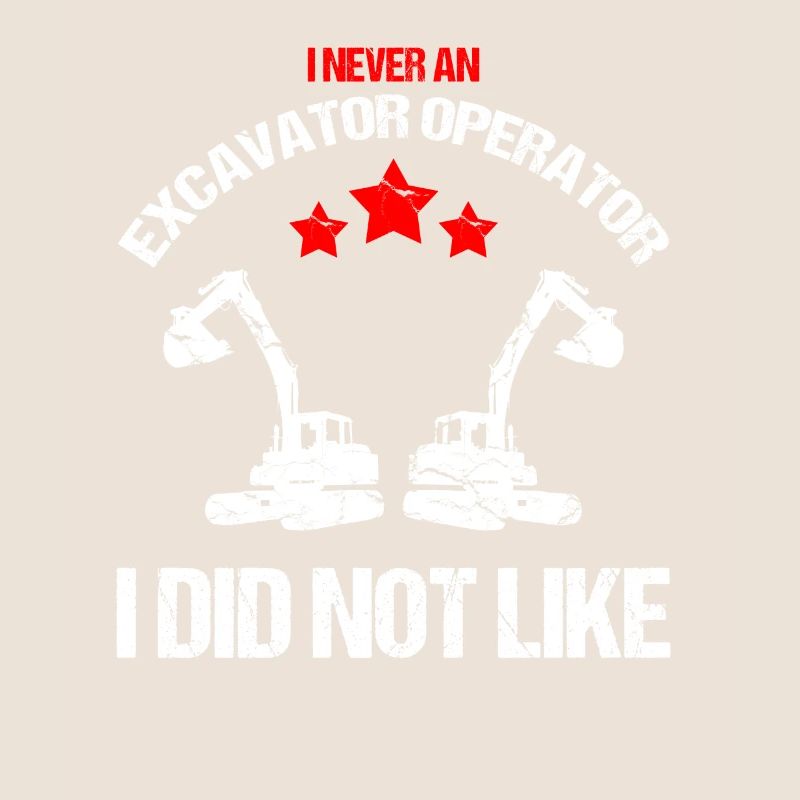 Back excavator construction for operators