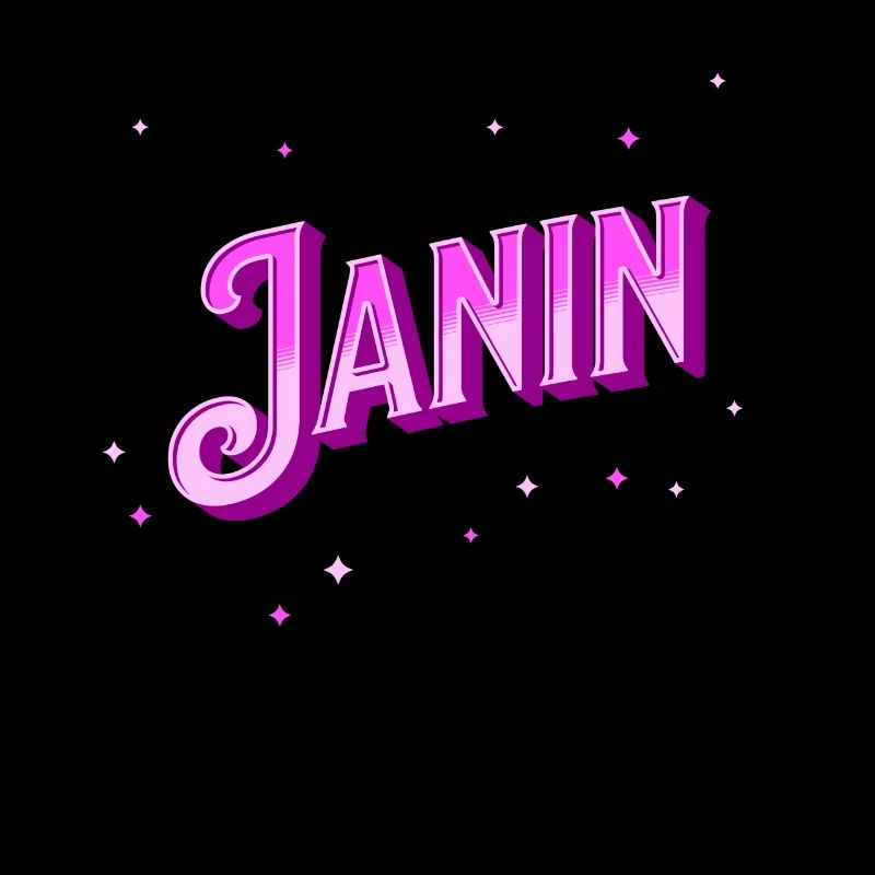 Janin name personalized