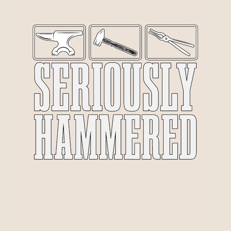 Forging Seriously Hammered Iron Worker Blacksmiths