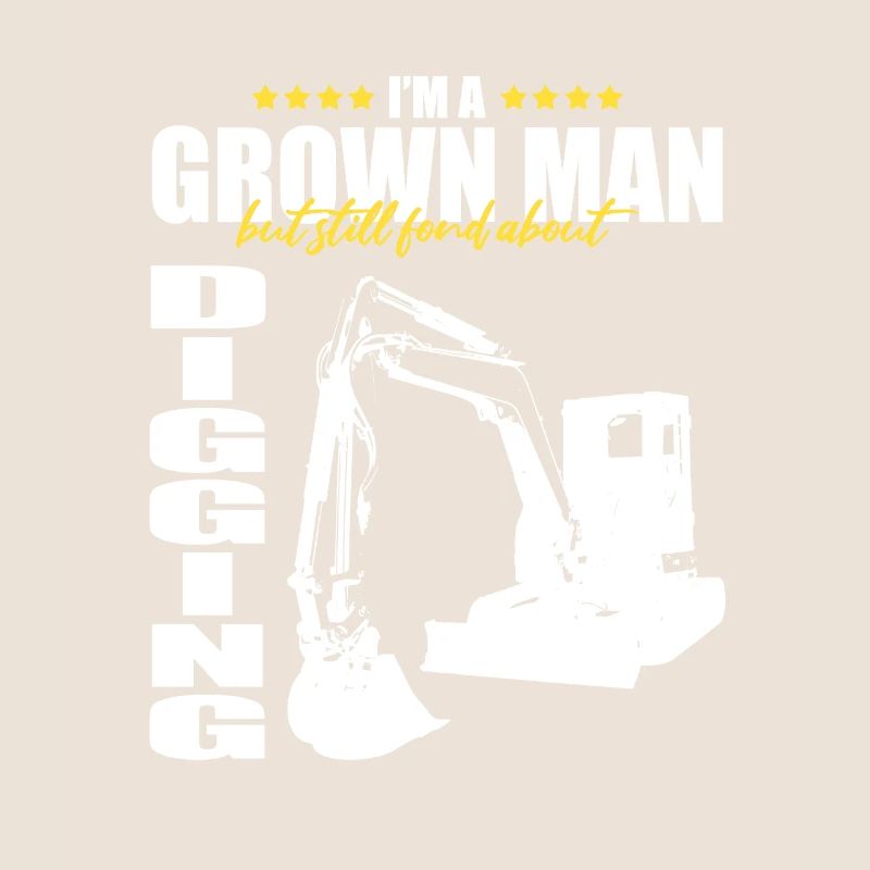 Back Operator für Bagger Sand Digger