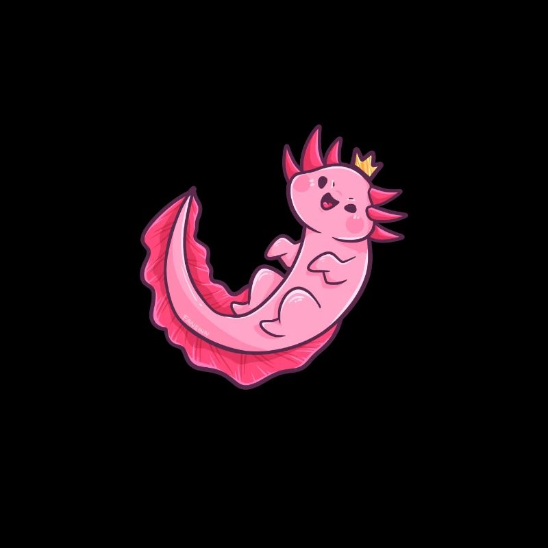 I Work Hard So My Axolotl Can Have