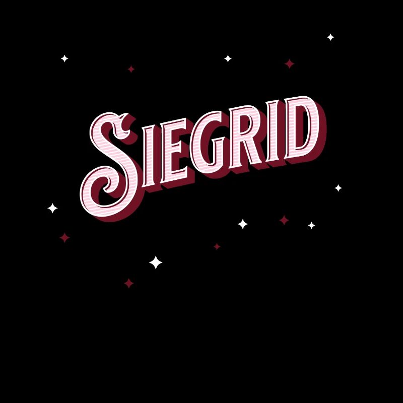 Siegrid name personalized