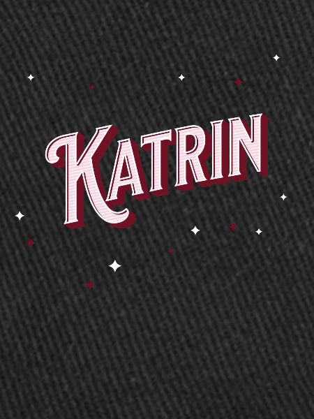 Katrin's name personalized