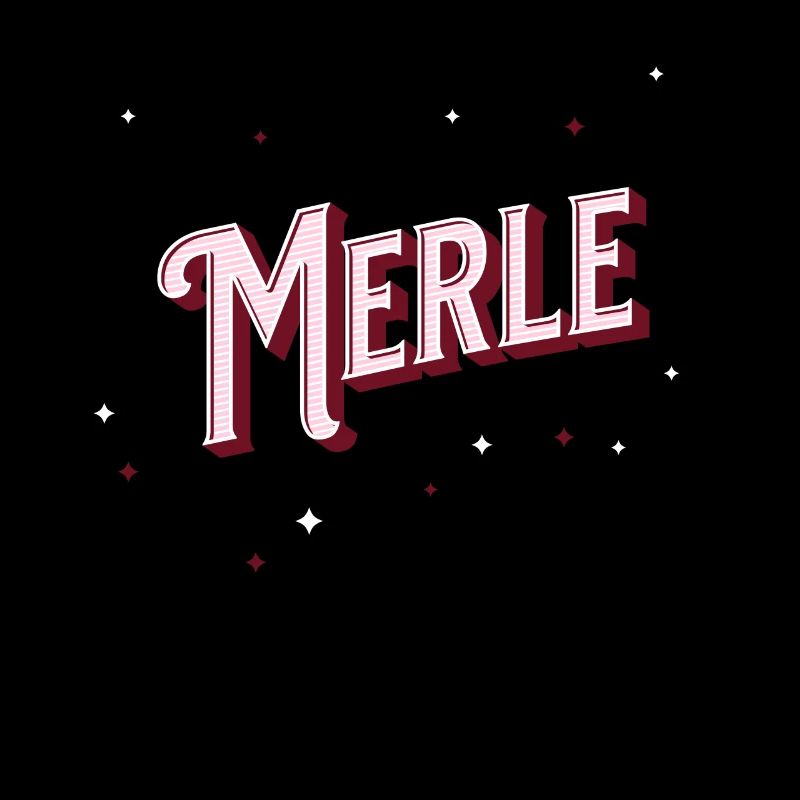 Merle name personalized