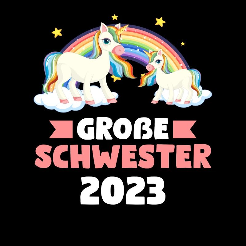 Große Schwester 2023 Einhorn Grosse Schwester 2023