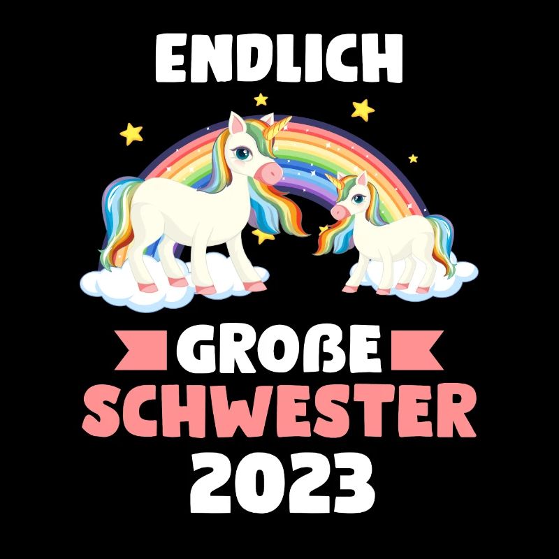 Große Schwester 2023 Einhorn Grosse Schwester 2023
