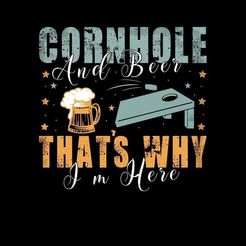 Cornhole et Beer C’est pourquoi je suis ici
