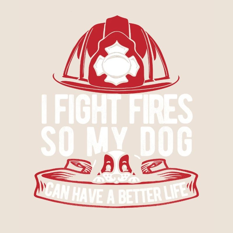 Firefighter Dog