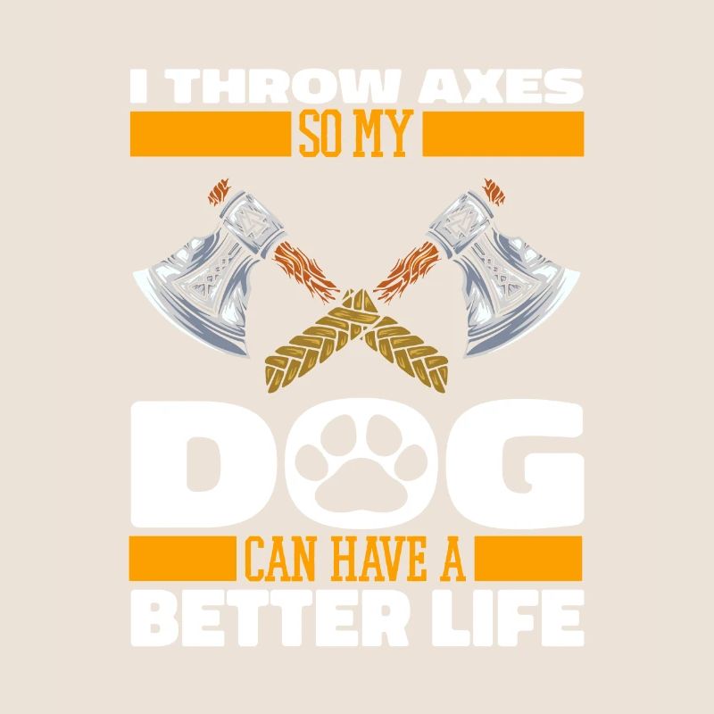 Axe Throwing Axe Thrower Dog
